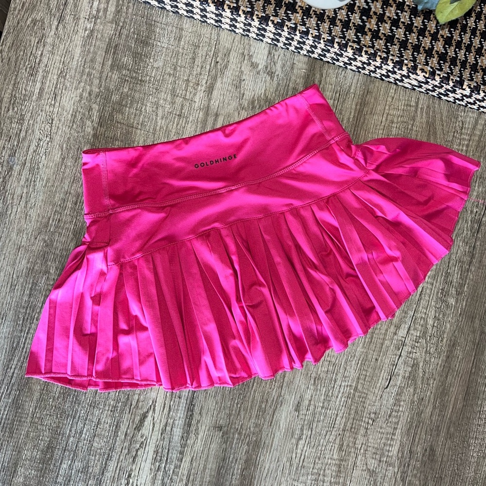 Goldhinge tennis skirt